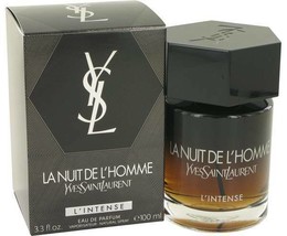 Yves Saint Laurent La Nuit De L'Homme Intense Cologne 3.4 Oz Eau De Parfum Spray image 1
