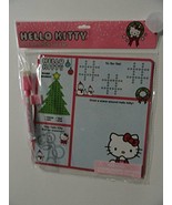 Hello Kitty Dry Erase Christmas Activity Board Set - $10.49