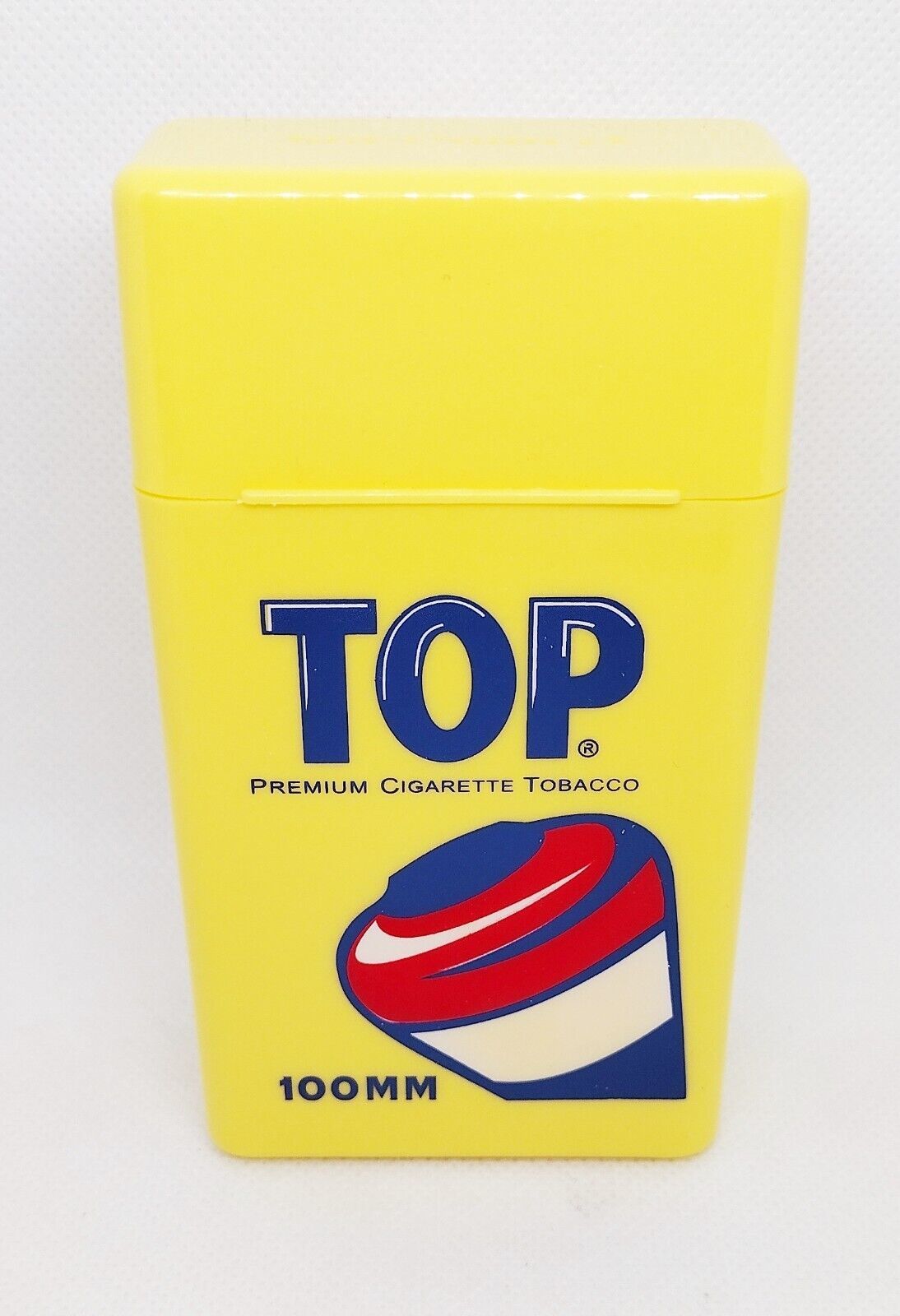 Top Yellow Three Divided Chambers 100s Size Cigarette Strong Box