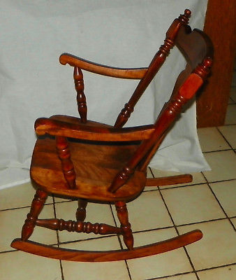 Mahogany Rocker Rocking Chair By Tell City And Similar Items