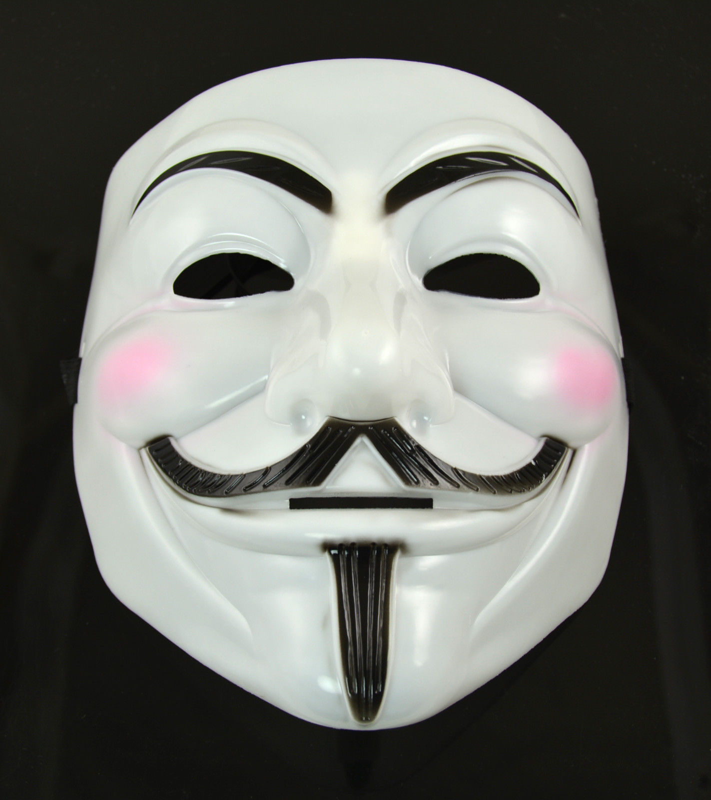 V for Vendetta Anonymous Guy Fawkes Masquerade Halloween EDC Mask Pink ...