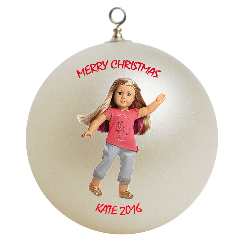 Personalized American Girl Isabelle Christmas Ornament Gift Ornaments
