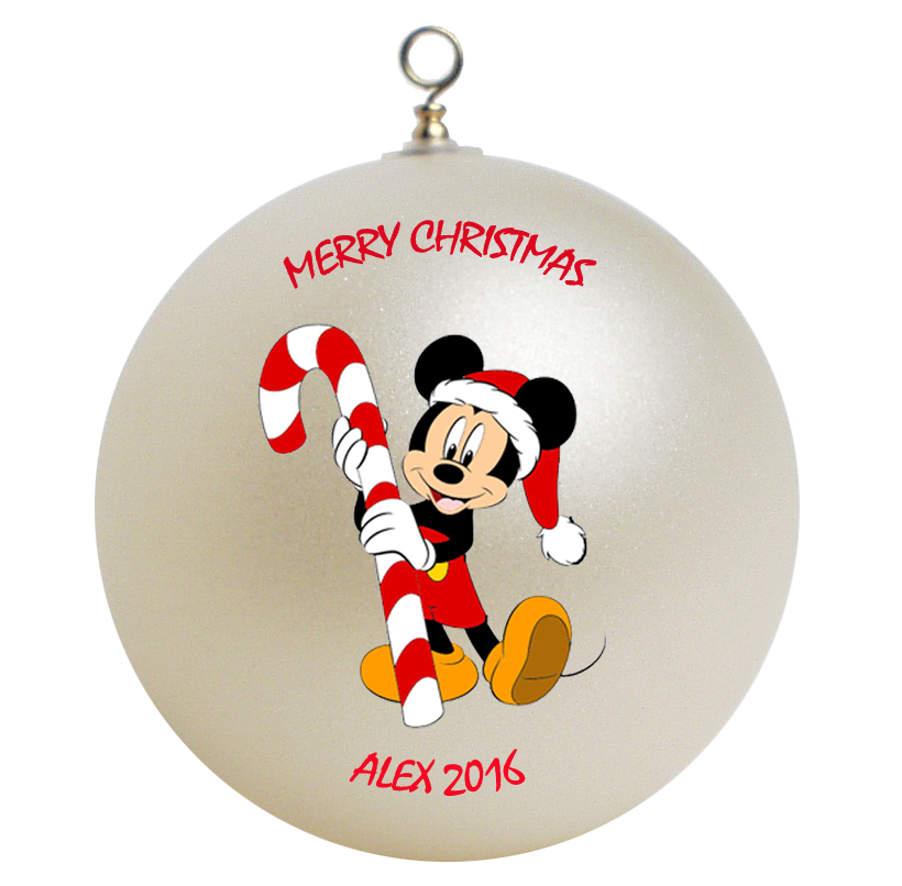 personalized mickey mouse christmas ornament gift 2 personalized mickey mouse christmas ornament gift 2
