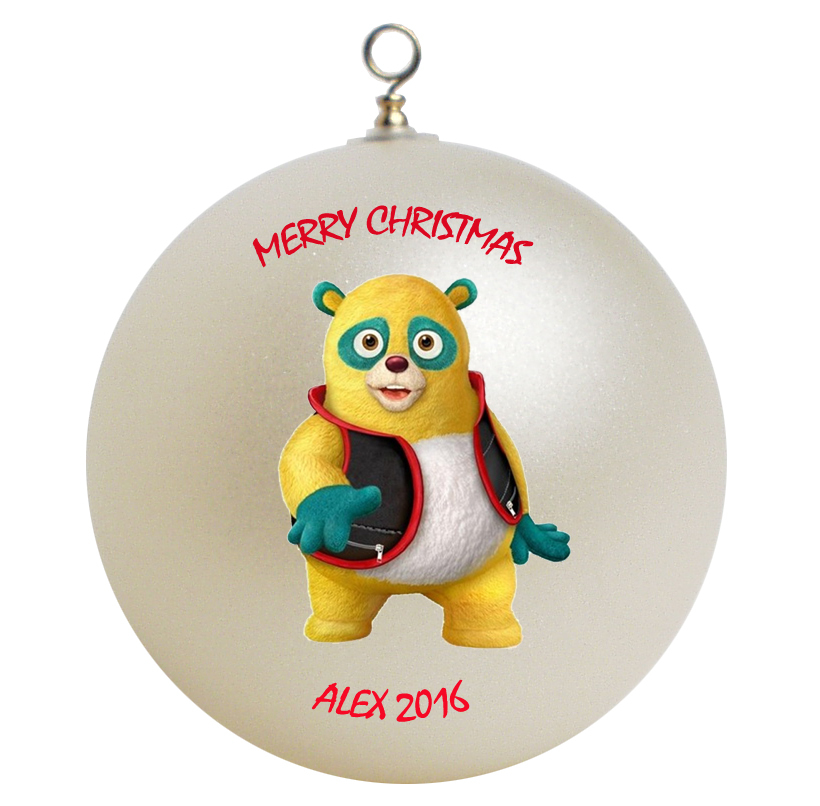 Personalized Special Agent Oso Christmas Ornament Gift