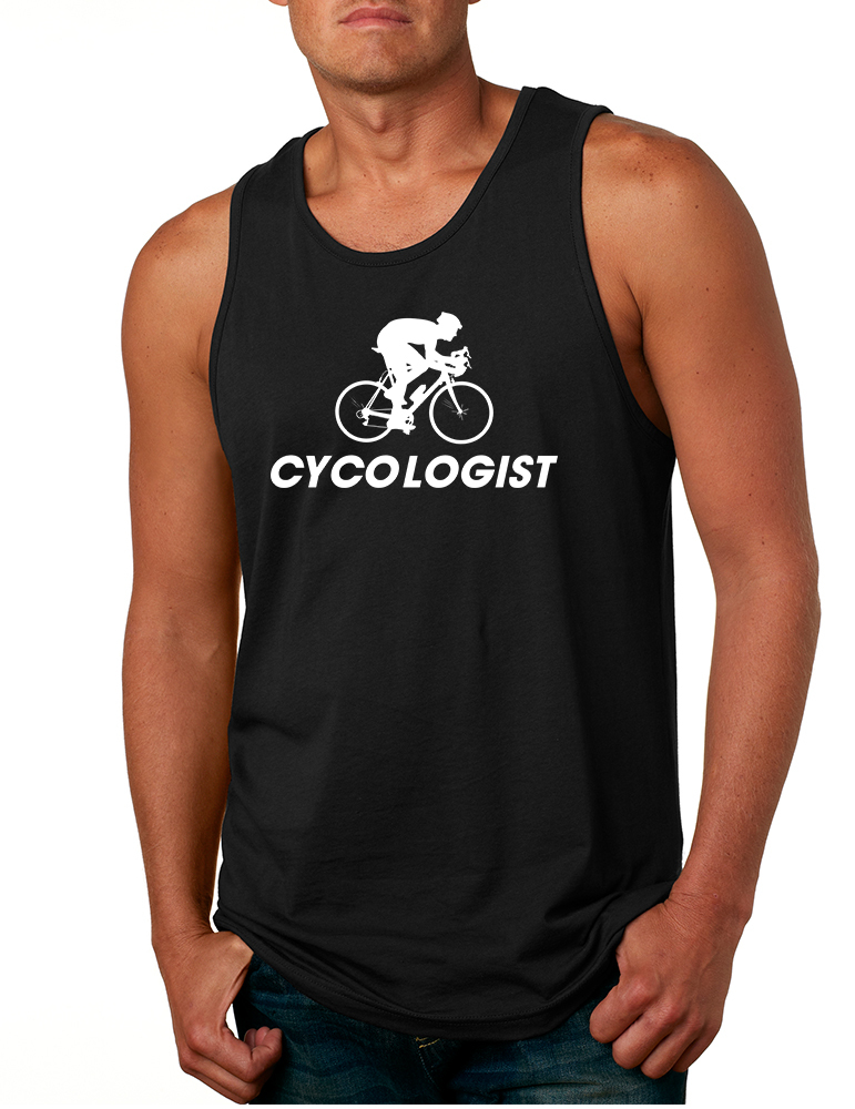 Primary image for Men's Tank Top Cycologist Cool Cycling Love Sport Top