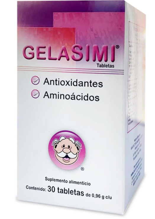 GELASIMI Tabletas Antioxidantes Aminoacidos 30 Tabletas