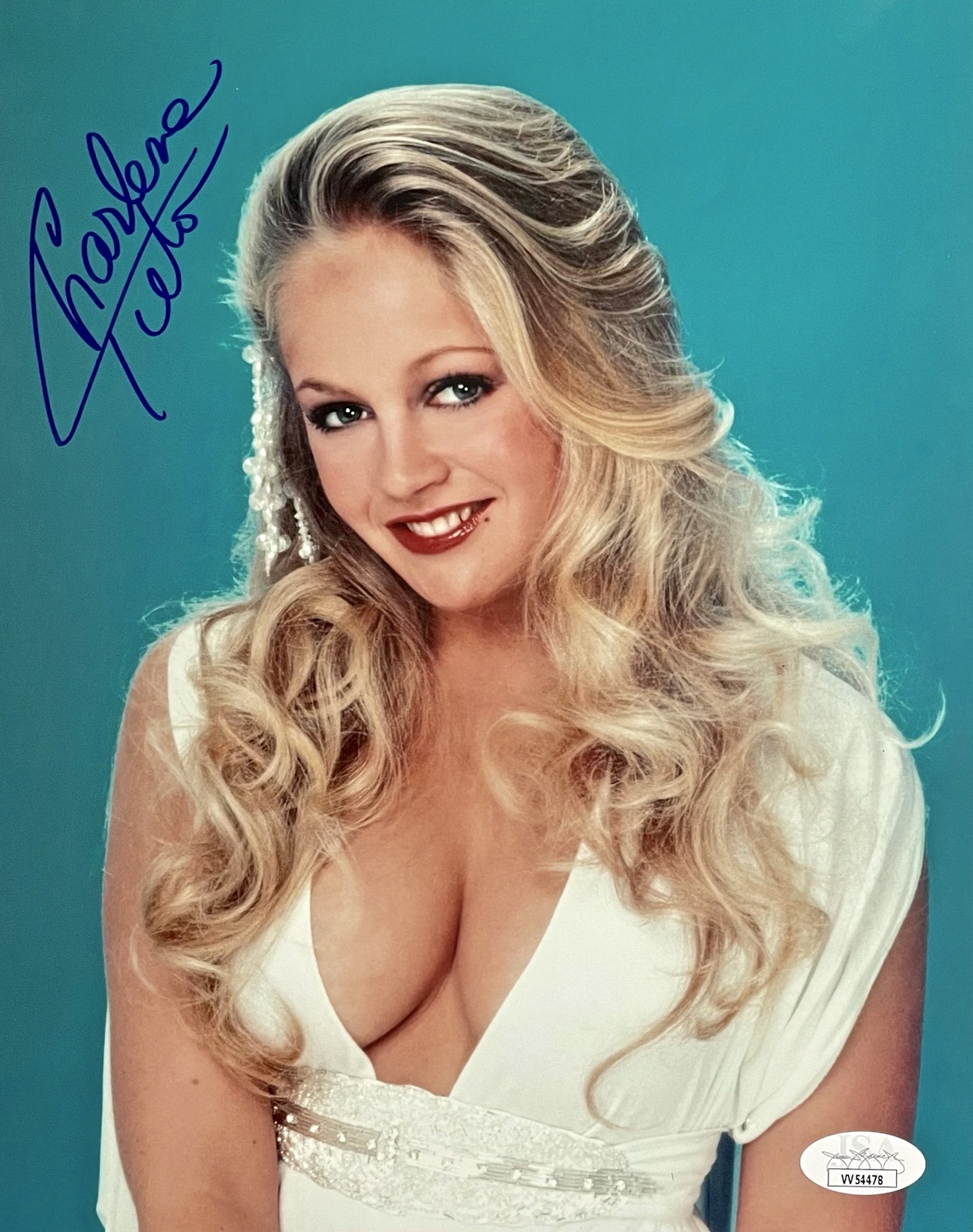 CHARLENE TILTON Autograph SIGNED 8” x 10” PHOTO DALLAS JSA CERTIFIED