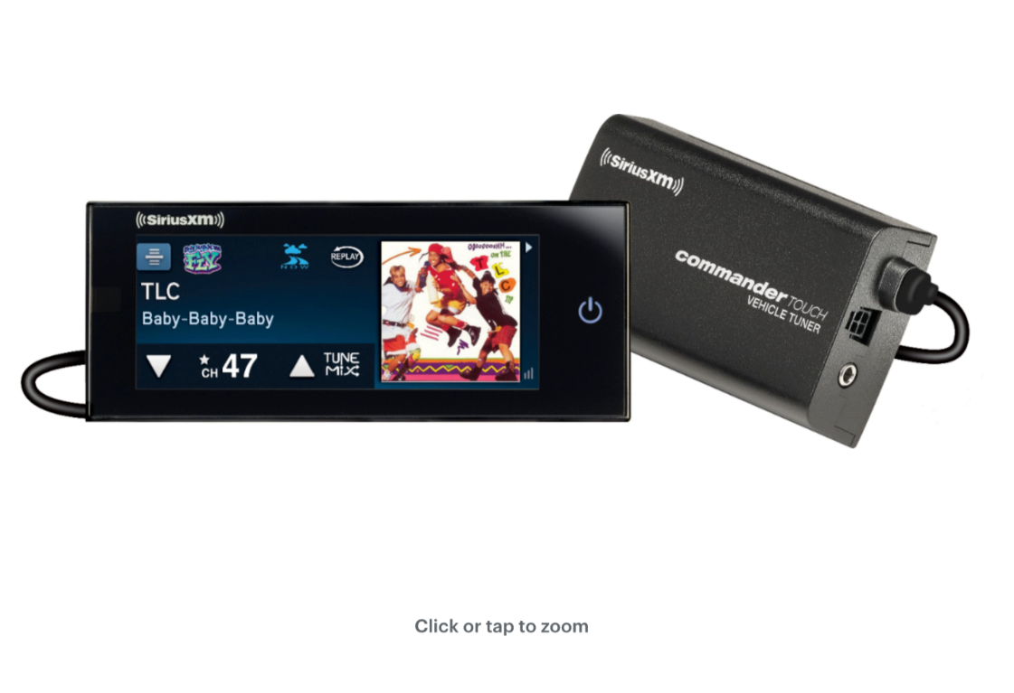 SiriusXM Commander Touch Satellite Radio Tuner w/ Touchscreen