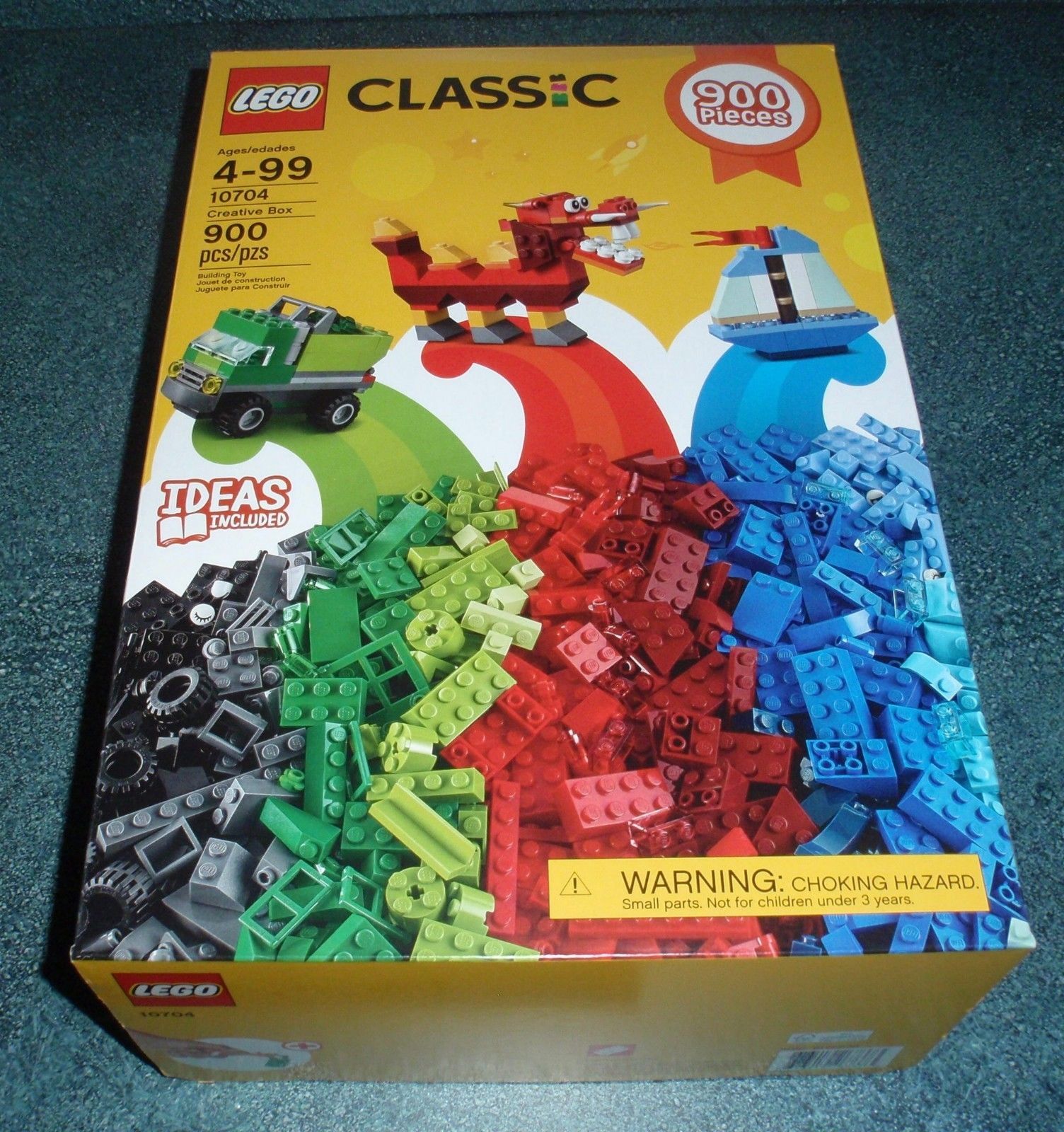 900 piece lego box