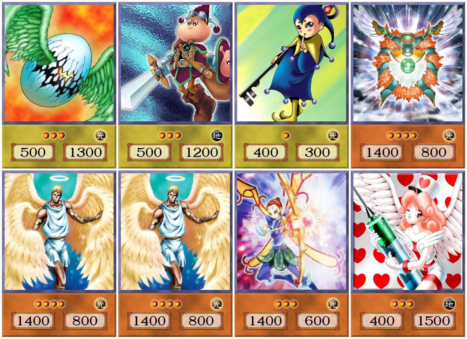 Yugioh Orica Anime Cosplay TEA GARDNER Deck of 40 cards Custom Backing YuGiOh! Individual