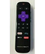 Insignia Roku NSRCRUDUS17 - TV Remote Control ler NetFlix SLING hulu Goo... - $29.67