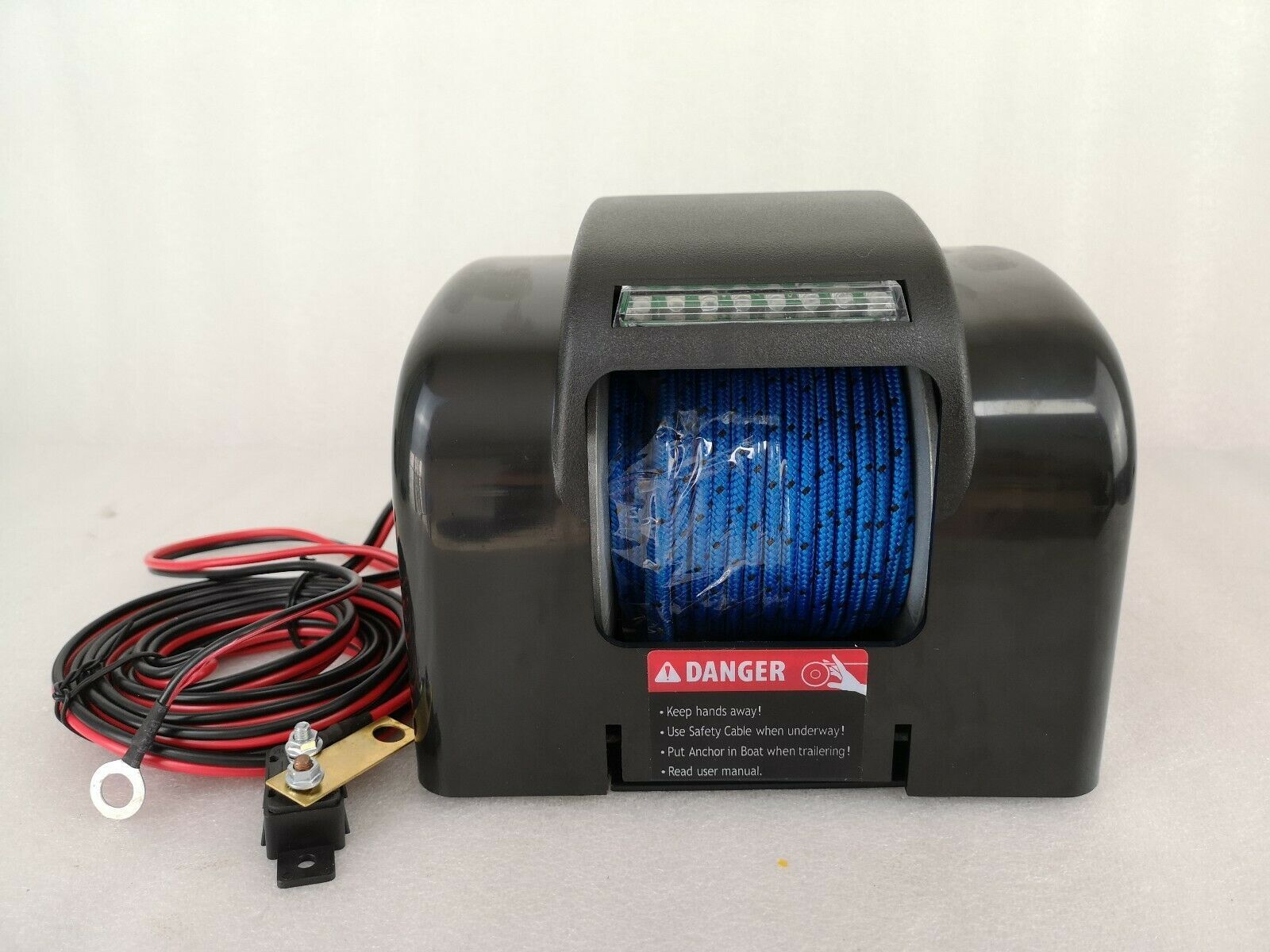 12V AutoDepoly Boat Anchor Winch Windlass 45 lb. Freshwater For Marine