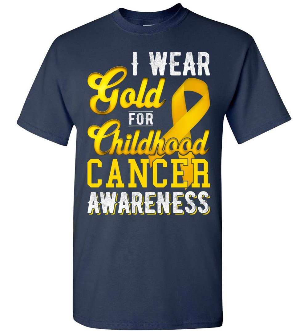 childhood cancer awareness month t shirts