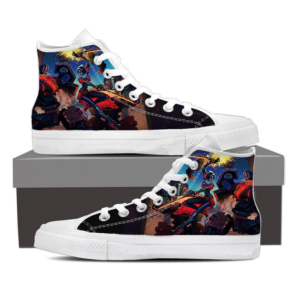 Overwatch Day of The Dead Hero Art Sneakers Converse Shoes