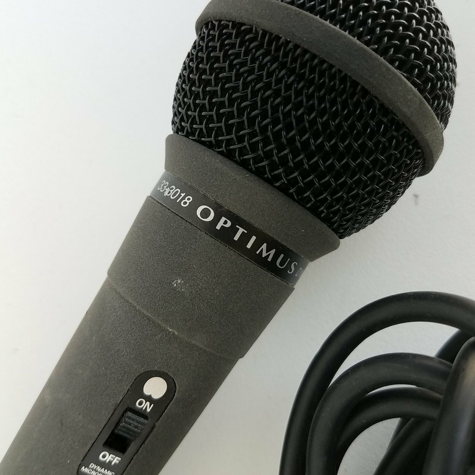 Optimus 333018 Wired Dynamic Microphone IMP 500 Mic Microphones