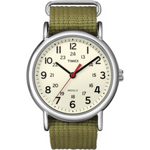 Timex Weekender® Slip-Thru Watch - Olive Green - $50.12