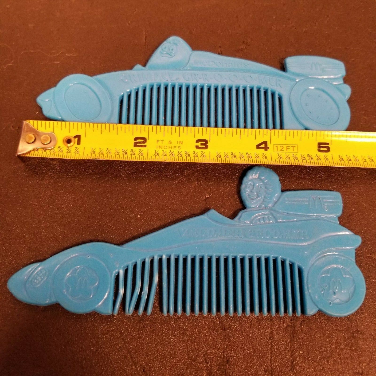 Vintage 1985 McDonalds Happy Meal Ronald McDonald Grinace Groomer Comb ...