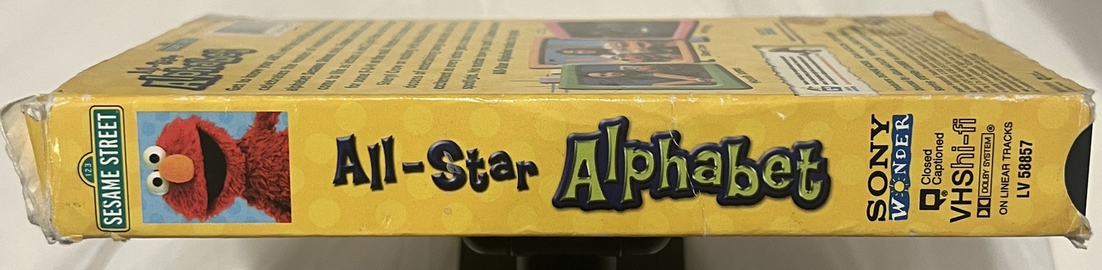 Sesame Street All Star Alphabet Vhs Picclick