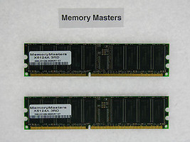 X5124A 2GB  (2x1GB) 184 pin PC2100 Memory Kit for Sun V60X V65X TESTED