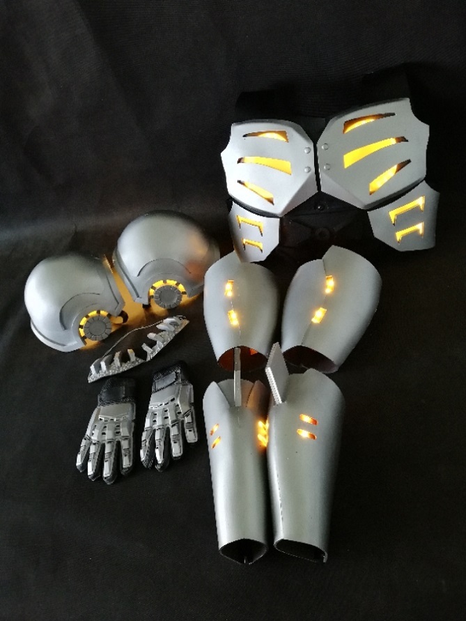 One Punch Man Genos Cosplay Lightable Armor Buy Other