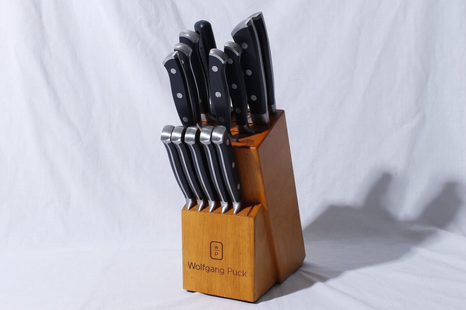 Wolfgang Puck 0311 Knife Block Cutlery Set Paring, Boning, Tomato