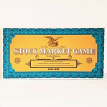 Stock Market Game New Deluxe Edition Board Game 4821 Whitman Vtg 1968 Complete - $138.57