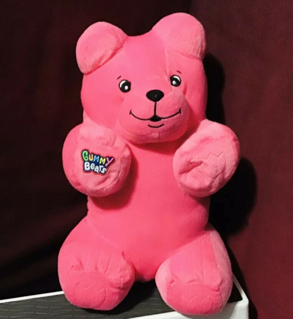 Gummy Bears 13.5” Candy Pink Totally Me Toys R Us Stuffed Plush Bear