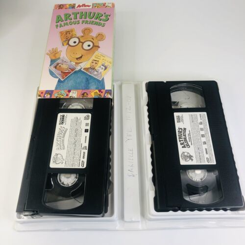 Arthur - Arthurs Famous Friends (VHS, 2000) And Celebrations 4 Great ...