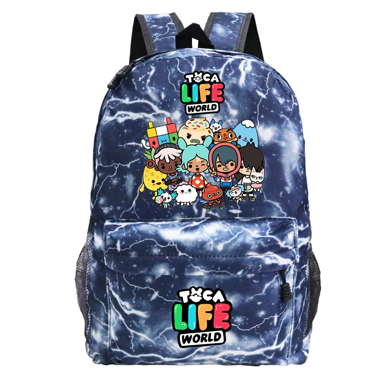 Game Toca Life World Backpack Men Women Toca Boca Life World Classic