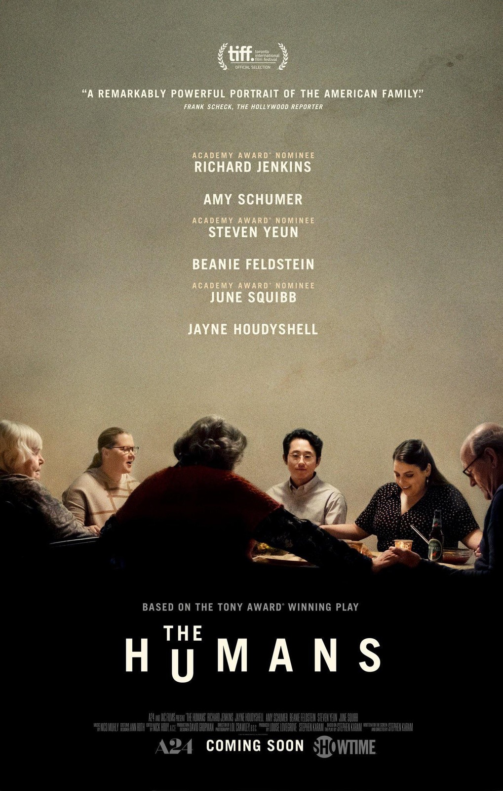 Primary image for The Humans Movie Poster Stephen Karam Art Film Print Size 11x17" 24x36" 27x40"