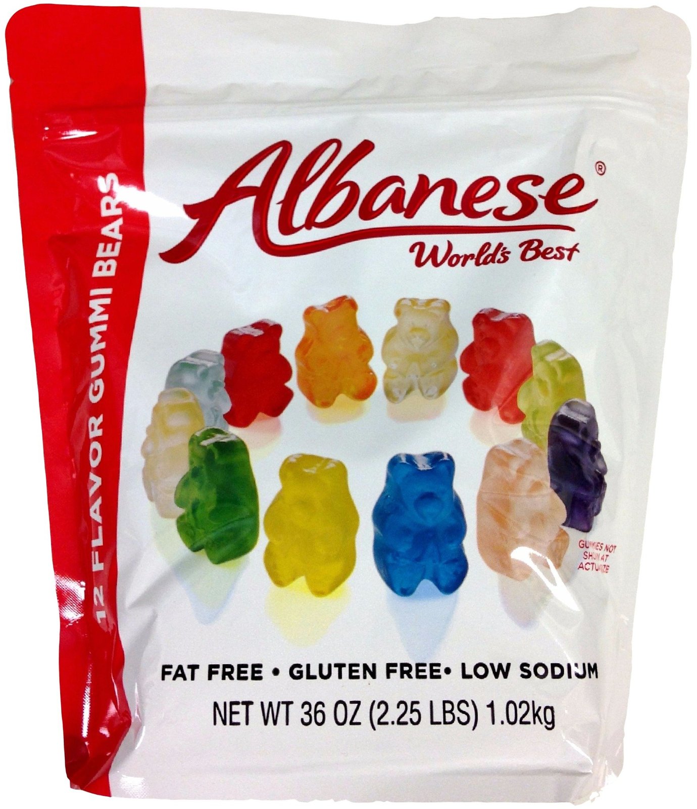 Albanese Gummy Bears 12 Flavor 36 Ounce (Pack of 1) Boyds