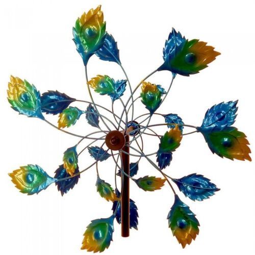 75" TALL Kinetic LAWN GARDEN GIFTS Colorful WIND SPINNER WINDMILL Yard Art Lawn - $149.95