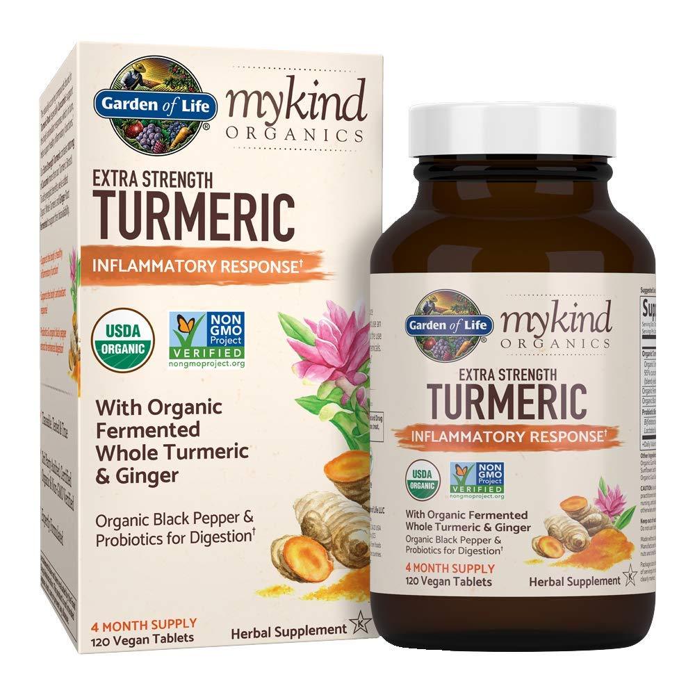 mykind Organics Extra Strength Turmeric Inflammatory Response 120 Tabs