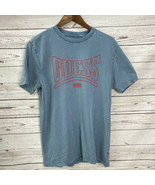 GUESS Mens Heritage Logo Crew Neck Short Sleeve T-Shirt Blue Size M New  - $29.65