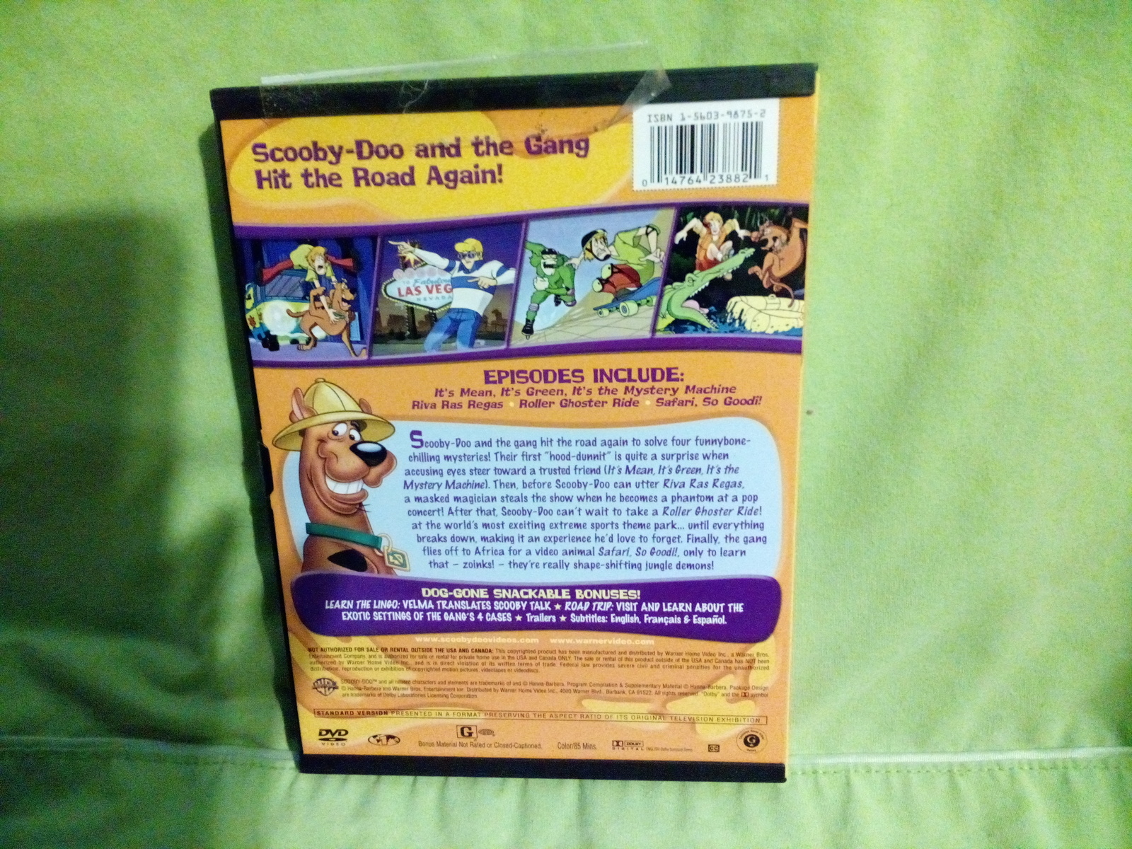 scooby doo safari so good dvd