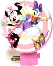 Disney Junior Minnie Licensed Character Manual LED Rotary Night Light - $9.85