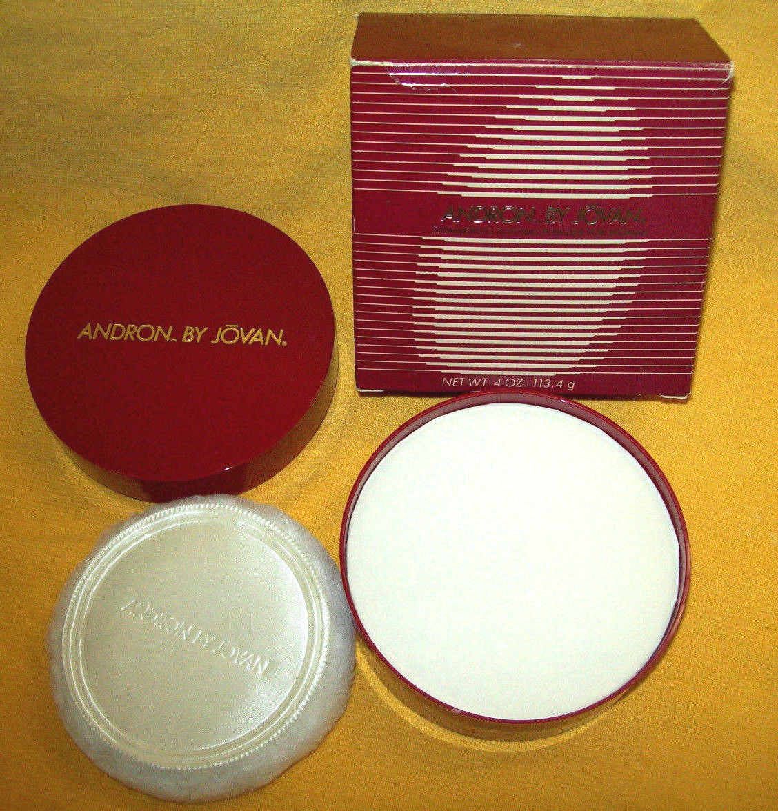 RARE ANDRON By JOVAN PHEROMONE PERFUME SHIMMERING DUSTING POWDER FOR
