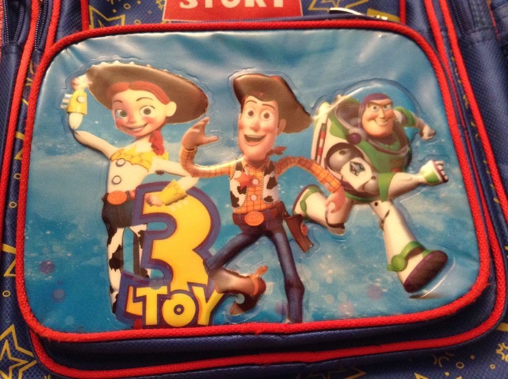 TOY STORY 3 Kids BACKPACK Jessie Woody BUZZ LIGHTYEAR Blue, Yellow ...