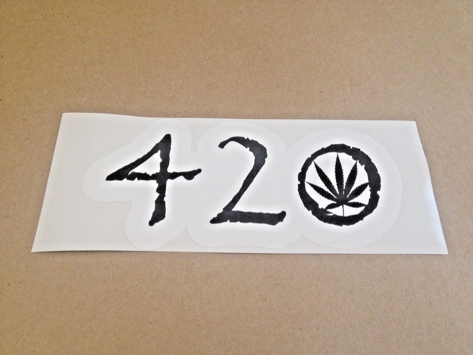 420 Decals Sticker Pot Leaf Decal Vinyl Hippie Sticker MARIJUANA ...