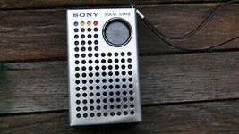 Vintage SONY TR-4100 AM Solid State Pocket Radio Tested WORKS - $40.72
