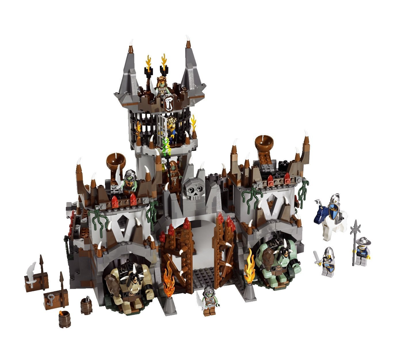 Lego Castle 7097 - Troll's Mountain Fortress Set - LEGO Complete Sets ...