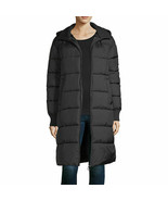nwt $129 arizona  black puffer heavyweight commuter coat jacket  junior- xl - $88.11
