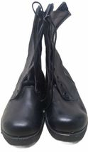 Vintage ROSEARCH MILITARY USA BLACK LEATHER LACE UP ENGINEER BOSS ARMY BOOTS 8D image 4