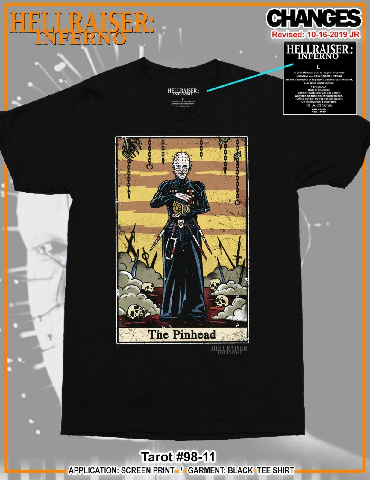 hellraiser inferno shirt