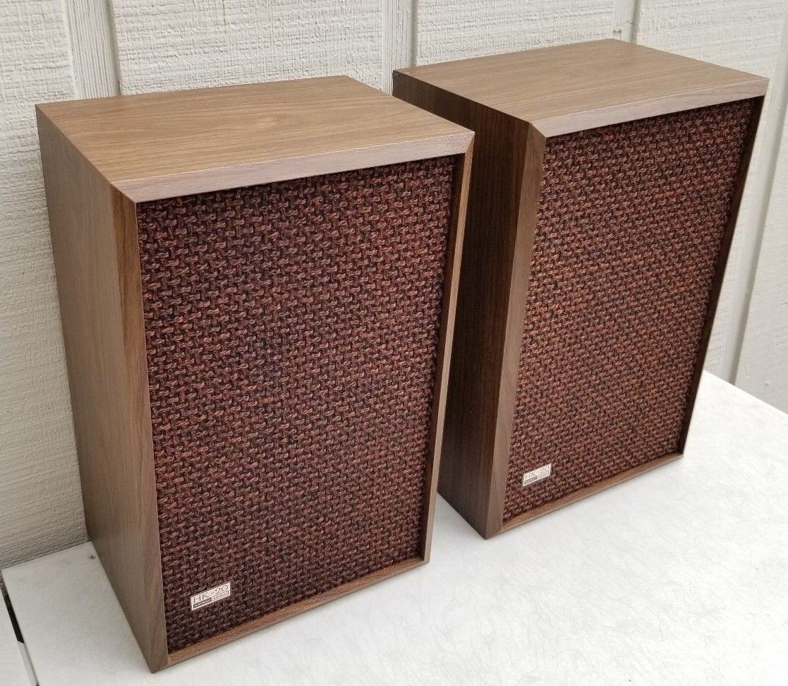 HARMAN KARDON HK20 AIR SUSPENSION SPEAKER SYSTEM W/ BOX AUDIOPHILE