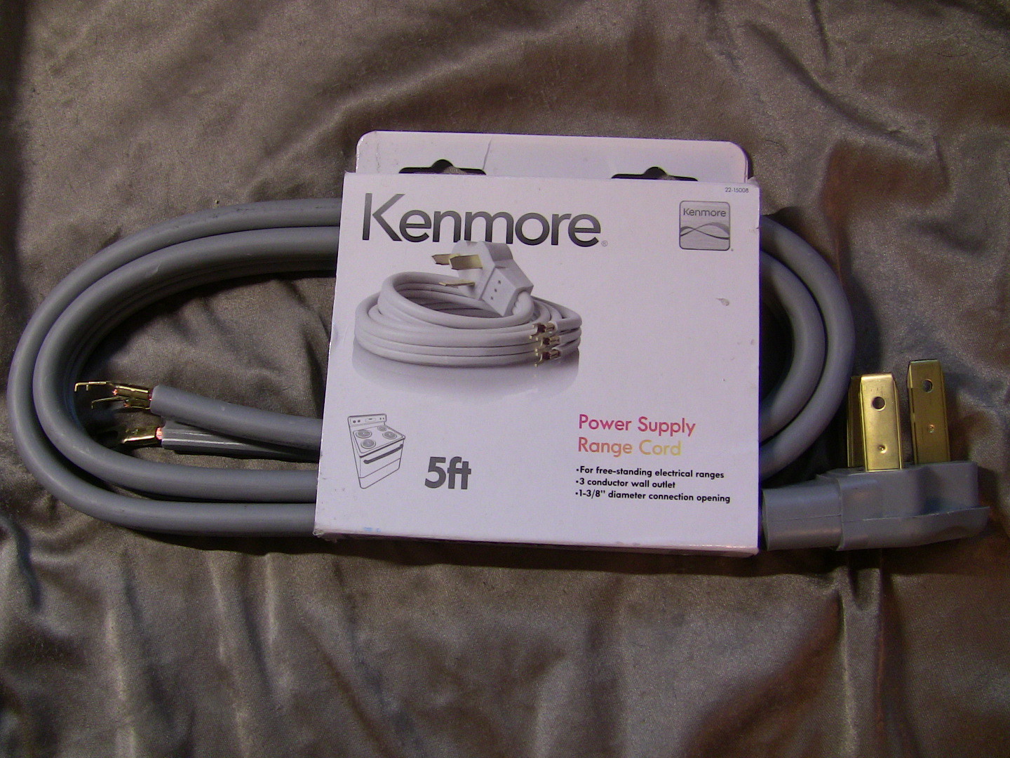 Kenmore Power Supply Range Cord 13/8" diameter connection opening