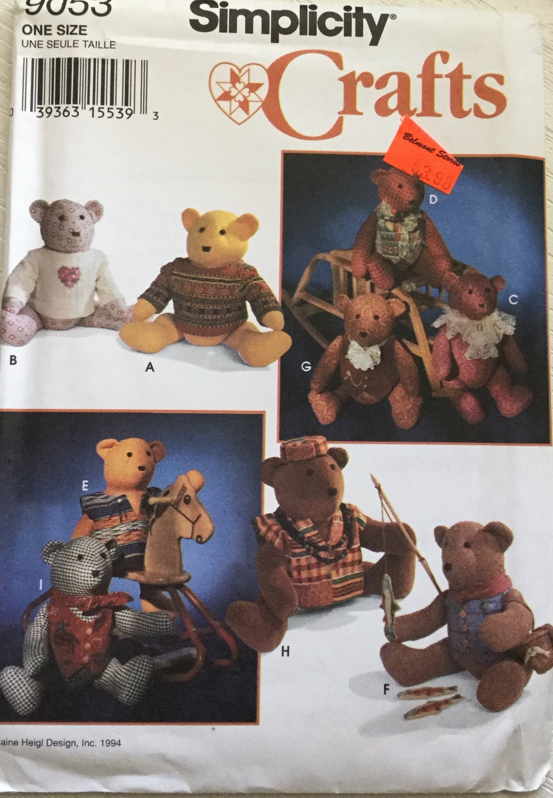 jointed teddy bear patterns