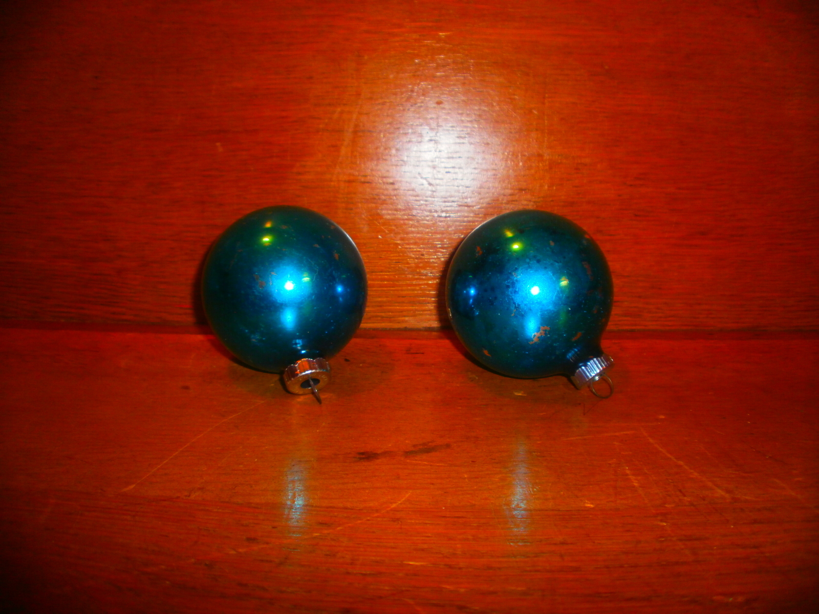 Primary image for Blue ,  Shiny Brite Christmas Ornaments