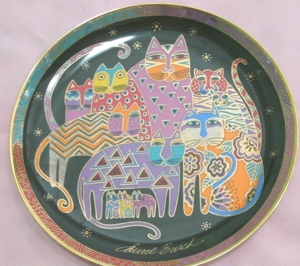 Franklin Mint Fabulous Felines porcelain collector plate limited ...