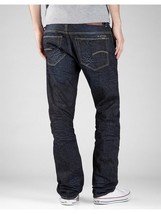 G-Star Raw 3301Straight Leg Jeans Kruce Denim 3D Raw Size 32/34 $190 BNWT - $109.11